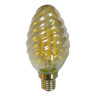 Лампа светодиодная Kink Light E14 6W 2700K золотая 098356-1,33
