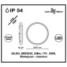 Уличный светодиодный светильник Novotech Opal 357515